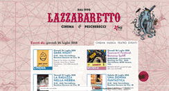 Desktop Screenshot of lazzarettoestate.org